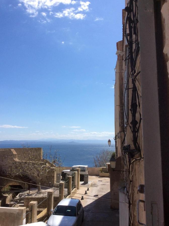 Appartement dans citadelle médiévale avec vue mer Bonifacio  Exterior foto